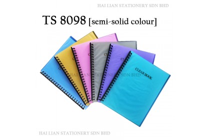 TS 8098 Twin Star A4 Clear Book (23 holes) TS 8098 Twin Star A4 Clear Book (23 holes)